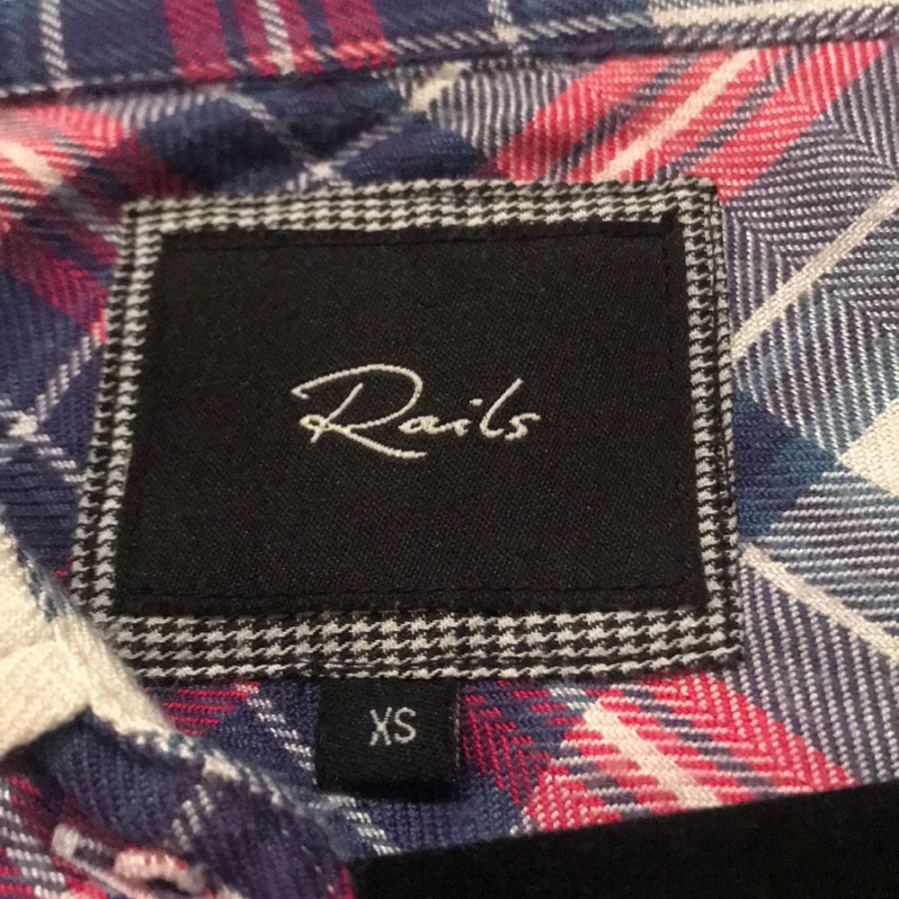 Rails Plaid Button Up Shirt In Xs - image 2